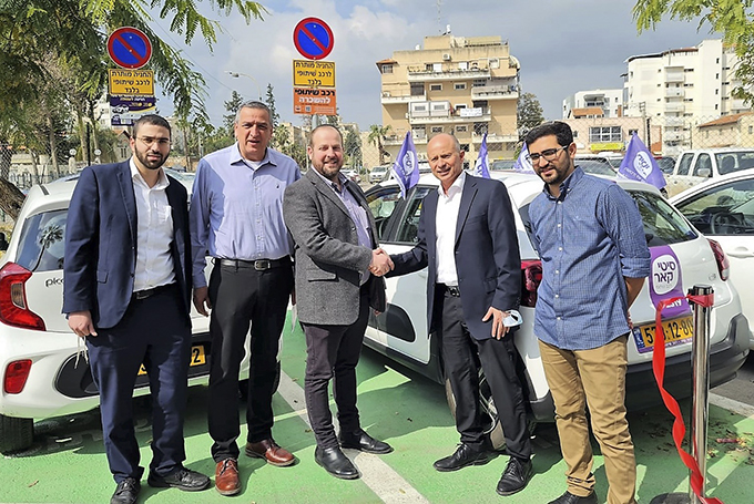 עיריית עפולה השיקה שירות חדש לתושבים: רכב שיתופי